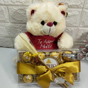 Ursinho com chocolate