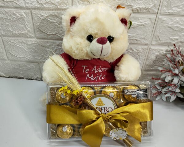 Ursinho com chocolate