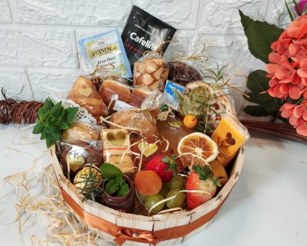 Cesta de café encanto