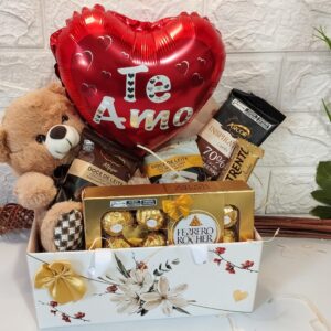 Box de Chocolate com balão